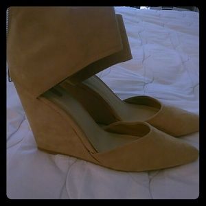 Beige Wedges